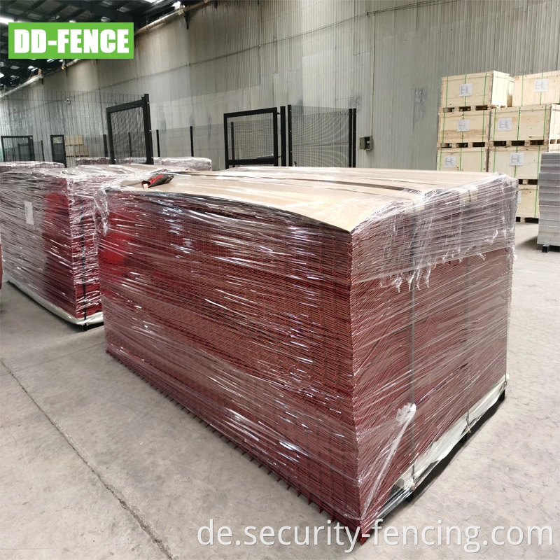 Schweißkante Doppeldrahtzaun Drahtnetzzaun für Autobahn